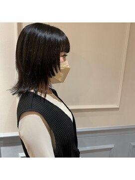 フレーム へアアンドトリートメント 天王寺北口店(FRAME) 酸性ストレートでまとまるツヤサラ髪に！