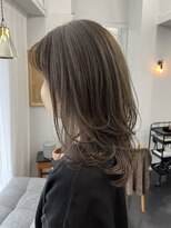 シベルバレー 横浜(sibell)&nbsp;＊ロングレイヤーカット顔周りレイヤーウルフハッシュカット韓国