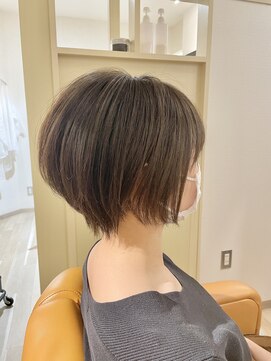 トゥーリ 長崎住吉店(tuuli) tuuli☆30代40代ペールベージュ切りっぱなしショート　199