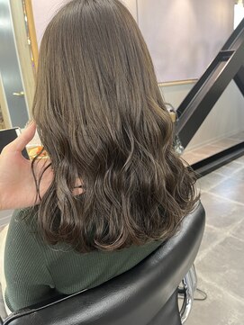 カノエ 宇部小串店(canoe) オリーブ/ベージュ/髪質改善縮毛矯正/髪質改善/韓国風