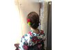 【土日祝限定】浴衣着付+ヘアセット￥8500