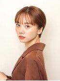マッシュショート、コンパクトショート、シースルーバング