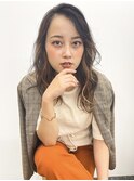 【Anli☆岩瀬萌】かきあげヘア インナーカラー ミルクティー