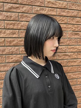 イオエ 元町(ioe) イメチェン/フルバング/似合わせカット/レッドブラウン/髪質改善