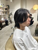 シラス(SiLasu)&nbsp;ミディアムセンターパートウルフ