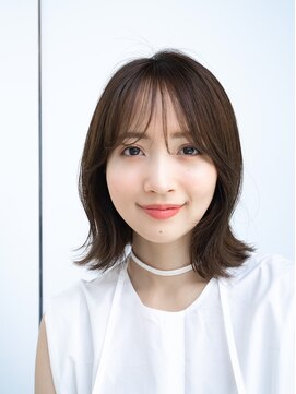 レノラ 本町(LENORA) 20代30代大人かわいいナチュラル暗髪ゆるめパーマヘア