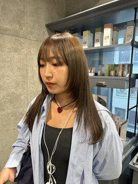 スタイル スマート サロン(STYLE smart salon) 【藤沢】オリーブベージュ×顔周りレイヤー