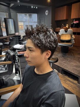 ドットファースト 町田店(dot. 1st) スパイキーショート/ピンパーマ/メンズサロン/メンズパーマ/町田