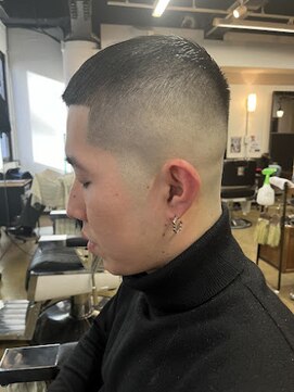 ワンワンオー バーバーショップ 博多店(@110 BARBER SHOP) クロップ