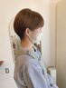 カット+オーガニックカラー白髪染め(全体)+リッチトリートメント