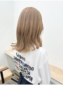 ブリーチカラーミルクティーージュ