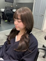 ジーニー 千葉(GENiE)&nbsp;ブリーチなしダブルカラー/ヘーゼルベージュ【白井愛海】