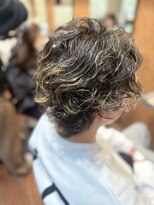 ヘアーショップ エヌアンドエー 幸手店(hairshop N&A)&nbsp;立体感の出る◎ハイライト×メンズパーマ/ブリーチ