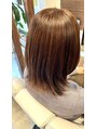 セスタ ヘアバイケア(SESTA hair×care) 柔らかいベージュで仕上げました