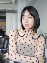 ラヴィズム(LUVISM) ◎韓国ヘアー顔周りレイヤーボブミディアムおくれ毛前髪万代新潟