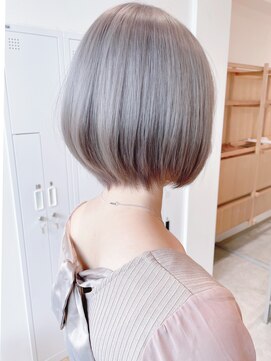 セイドット オモテサンドウ(Say. omotesando) Say.丸みショートレイヤーミニボブアッシュブラック表参道青山