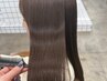 メンテナンスカット＋透け感カラー＋プリンセストリートメント￥16,000#表参道