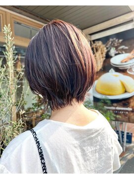 スーリール 野芥店(Sourire) ショートボブスタイル