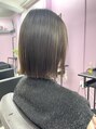 アヴァンス 難波店(AVANCE.)&nbsp;丸くないプツッと感の可愛い大人ボブは周りから褒められます！