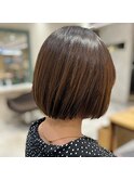 髪質改善トリートメント×ボブ