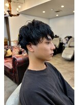 シェリー(Cherie) マッシュショート×ニュアンスパーマ