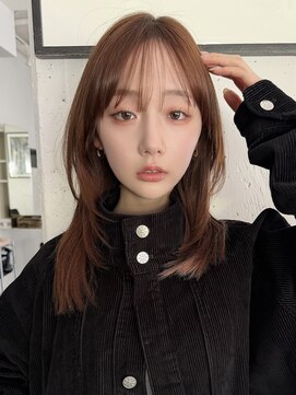 アビー(ABBEY) レイヤーカットフェイスレイヤーフロントレイヤー韓国風レイヤー