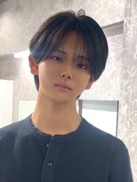 ナチュラル 渋谷(NATURAL)&nbsp;ラウンドマッシュ/縮毛矯正/フェザーパーマ[メンズ/渋谷]