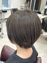 アヤラ オーガニックアンドスパ 東船橋店(AYALA) 【江添茉友】ツヤ感グレージュ/ショートレイヤー