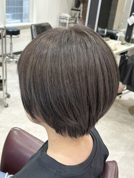 アヤラ オーガニックアンドスパ 東船橋店(AYALA) 【江添茉友】ツヤ感グレージュ/ショートレイヤー