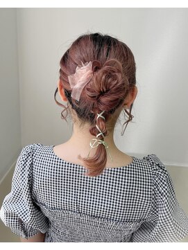 ロンドブルーム 天神大名店(Lond Bloom) 暗めカラー/ブリーチなしカラー/ヘアアレンジ/福岡/天神/20代