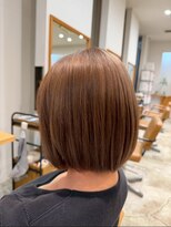 カノエ 山口小郡店(canoe)&nbsp;髪質改善/ボブカット/丸みボブ/ブラウン