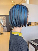 ヘアショップエヌアンドエー 久喜 栗橋店(hairshop N&A)&nbsp;ネイビーブルーインナーカラー