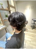 メンズウルフスパイラルパーマ