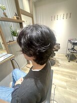 シュヴー 門前仲町(CHEVEUX) メンズウルフスパイラルパーマ
