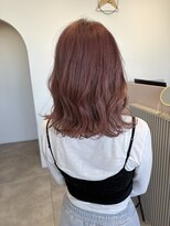 カシェ キョウマチ(cashe’e) 20代/30代/ピンクカラー/ピンクブラウン/セミロング