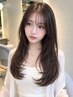 【艶と潤いたっぷり】カット+髪質改善カラー　￥13000