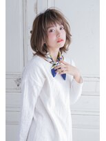 リタへアーズ(RITA Hairs) ミルクティーベージュxレイヤーボブ #1