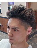 メンズツーブロック