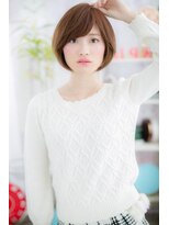 透明感ことりベージュ★束感ショートマッシュウルフa1