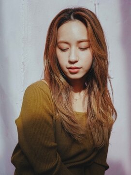 ディバイン ティエドゥール お花茶屋(divine tiedeur) 大人かっこいいグラデーションカラーロング