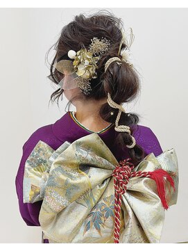 ユーティリティ ヘア(UTILITY hair) 振袖ヘア
