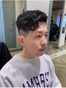 ロンドガルマン 名古屋(Lond GULLMAN) 【Lond GALLMAN Hide 】MEN'S HAIR/スパイラルパーマ/ツイスト