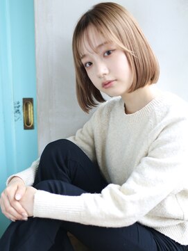 バース(BIRTH) 天神【BIRTH】シースルーバング×ナチュラルボブ