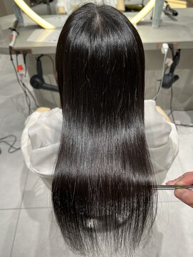 ロンドメリア 天神大名店(Lond Melia) ★大人ガーリー艶髪チョコレート髪質改善★ #髪質改善#縮毛矯正