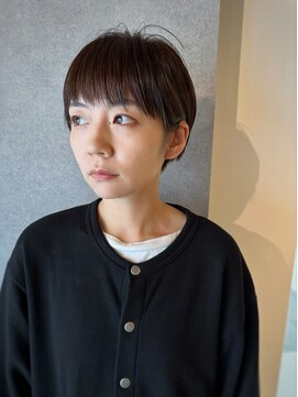 イトシテ ミニマルショート×オイルスタイリング【担当　ジン　トモヒト】