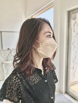 マジックデイズ(Magic Days)&nbsp;大人可愛い　ミディアム　インナーカラー