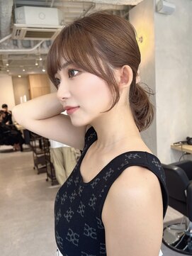 ボンドストーリー(Bond Story) レイヤーカット/くびれヘア/韓国/ワンホン/顔まわり