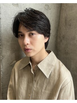 マノハル(MANOHARU) 爽やか黒髪センターパート