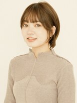 オンク 新宿(onk)&nbsp;黒髪/グレーベージュ/レイヤーロング/前髪パーマ[新宿駅]