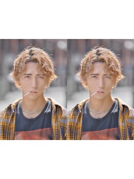 【Men's】【当日予約OK】 メンズカット&メンズパーマで圧倒的な再現性！癒しとおしゃれ両方を求めるMen'sに